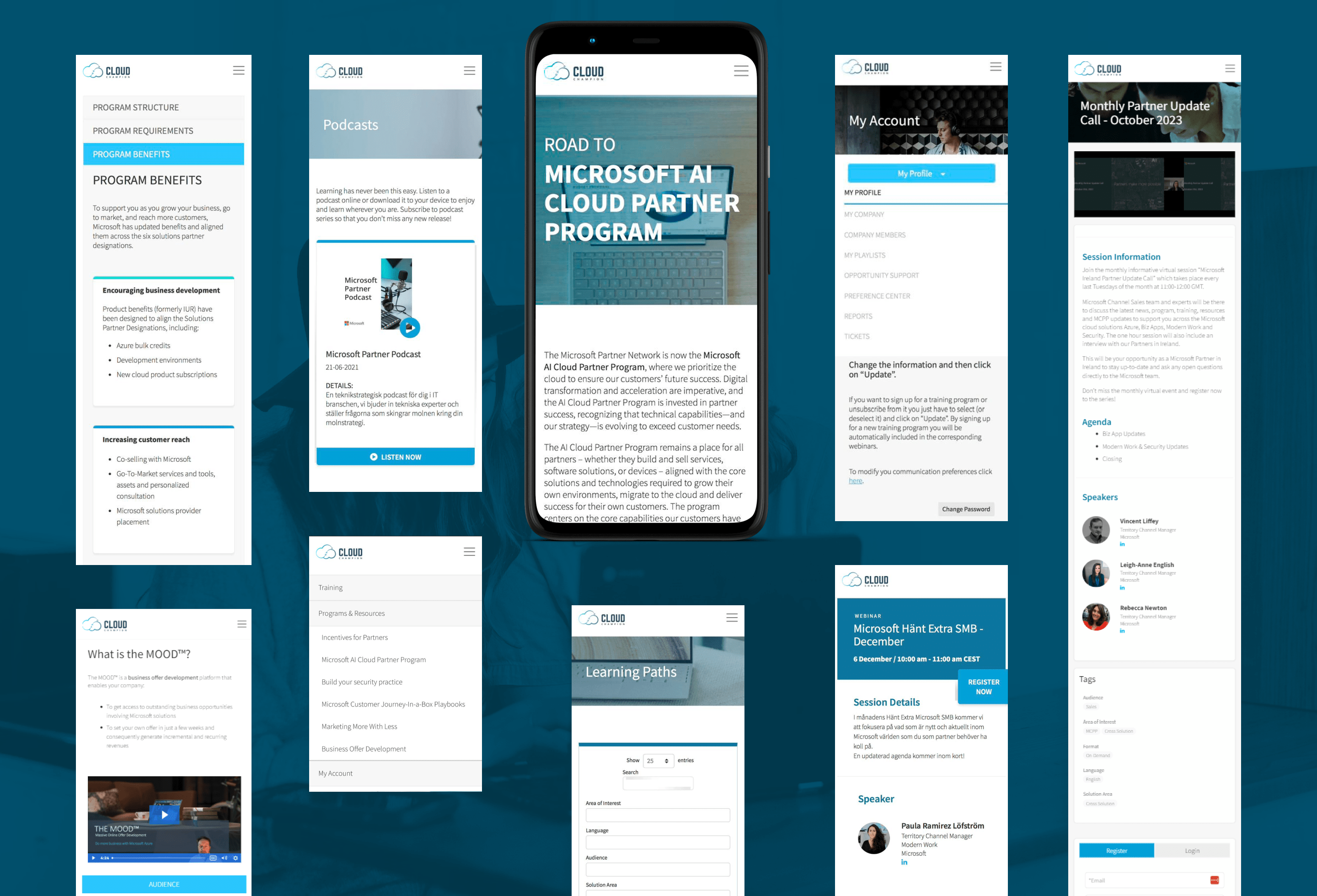 mobile devices screenshoots