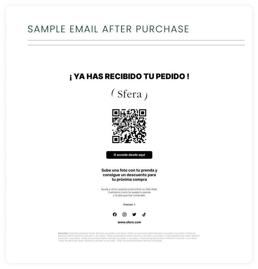 Sfera prototype email